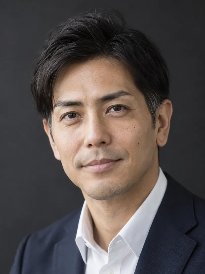 ジャケット姿の40代男性のイメージ