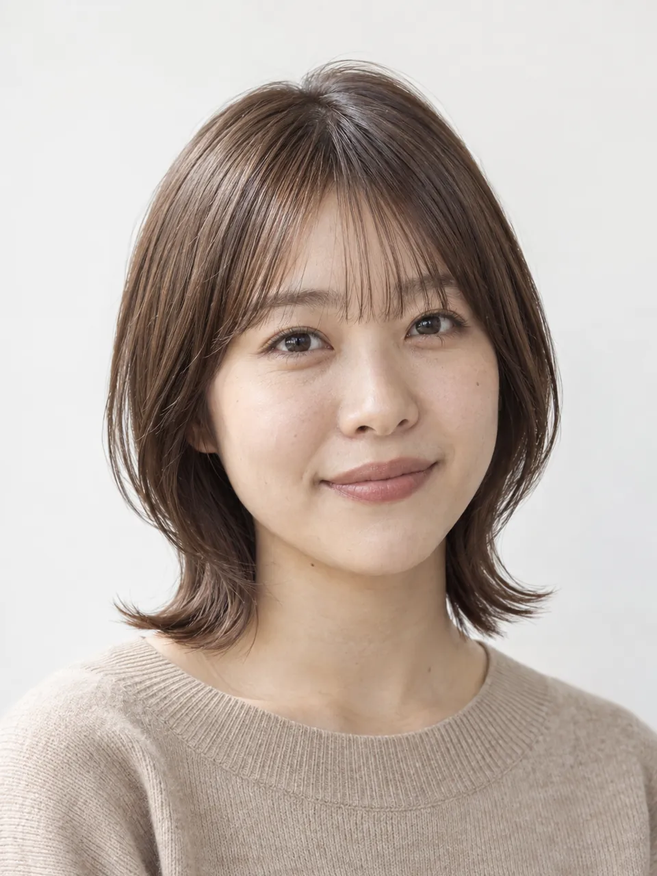 くびれボブの女性のイメージ