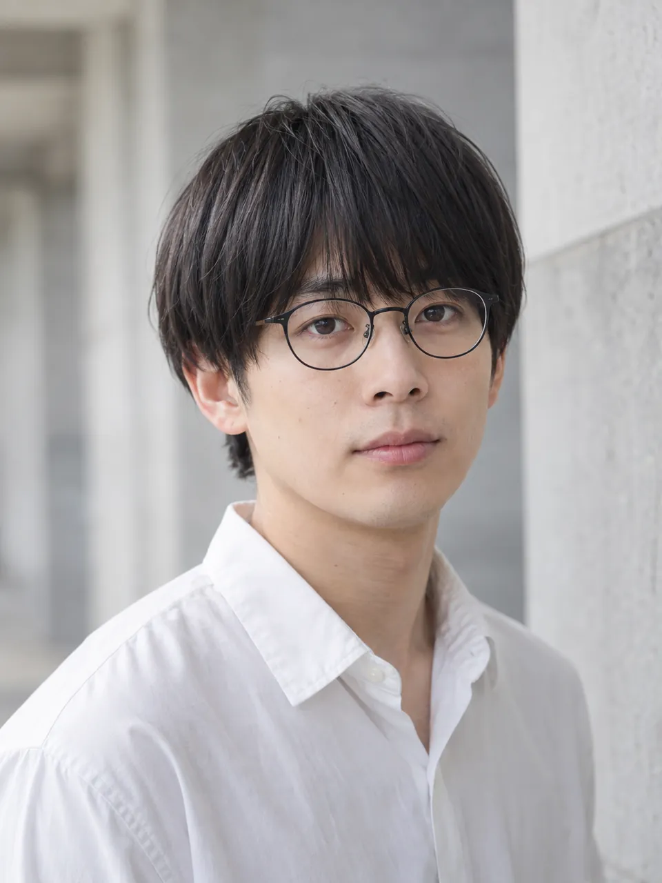 ナチュラルマッシュの男性